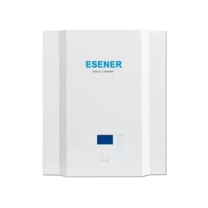 Esener 51.2V 100Ah 5.12kWh LiFePo4 Lithium Wall Mounted Battery (includes mounting bracket)